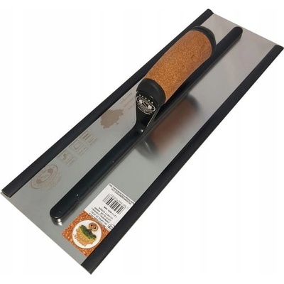 Olejnik Prohnuté hladítko 356x120x0,7 mm s korkovou rukojetí – Zbozi.Blesk.cz