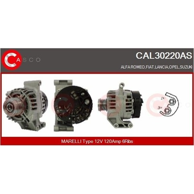 ALTERNATOR 12V 120A