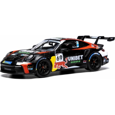 Carrera Ixo Porsche 911 GT3 Cup 69 Kalle Rovanperä Porsche Cup Benelux 2024 Models 1:43