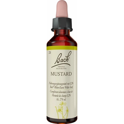 Bachovy originální květové esence Hořčice polní Mustard 20 ml
