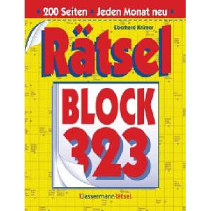 Rätselblock 323 | Eberhard Krüger (ISBN: 9783809448198)