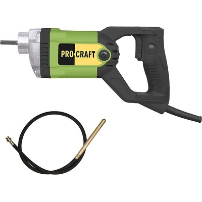 PROCRAFT Вибратор за бетон procraft cv1200, 1200w, вал 1.5 м, 35 мм (cv1200)