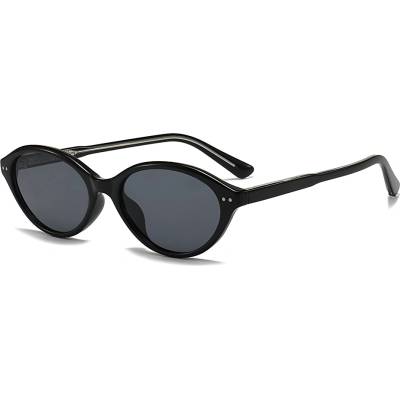 Techsuit Слънчеви очила Techsuit Sunglasses (99034) - дамски, овална TR90 рамка - Черен