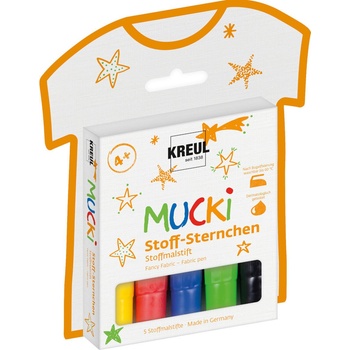 Image 1 of Kreul Mucki 27156 Комплект за рисуване с пръсти 5 бр (27156)