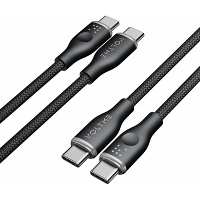 Voltme C2049 Powerlink Rugg USB-C/ USB-C, 1m, černý