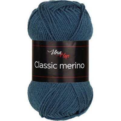 Příze Classic Merino 61276 šedomodrá