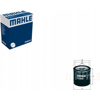 MAHLE OLEJOVÝ FILTER MAHLE 11420306483 11427791059 9Y