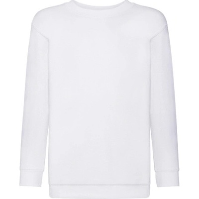 Fruit of the Loom Detská mikina 62-041-0 White