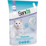 Sanicat Diamonds Natural - силиконова котешка тоалетна 5 литра / 2.4 кг