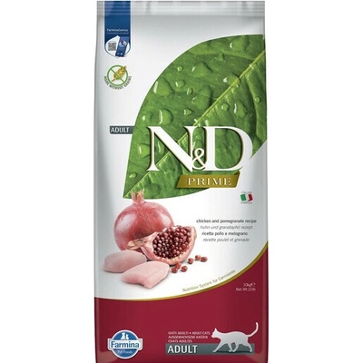 FARMINA N&D Prime Chicken & Pomegranate Adult Cat 2x10 kg granule pro dospělé kočky