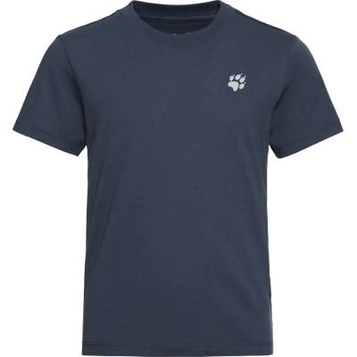 Jack Wolfskin Детска тениска Jack Wolfskin Kid's Paw T-Shirt - Paw Midnight Sky - размер 152 (EU) (704-5896-0115)