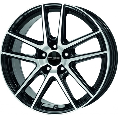 ANZIO SPLIT 5,5x14 4x98 ET35 diamond black polished