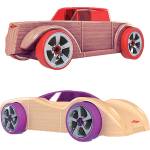 Automoblox Дървени сглобяеми коли Moni - Mini SC1 Chaos, HR5 Scorch, 2 броя (109973)