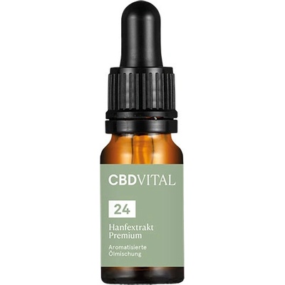 CBD Vital CBD konopný olej přírodní Premium 2400 mg 24% 10 ml