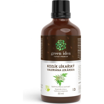 Green idea Valeriána lekárska tinktúra kvapky Pri nervozite a nespavosti 50 ml