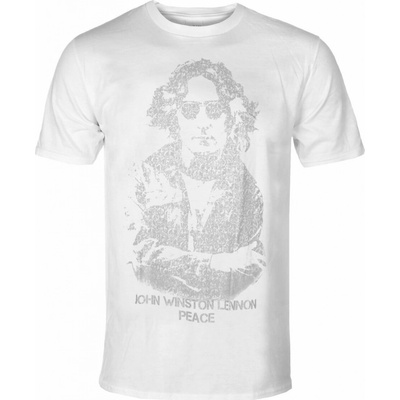 Rock Off metal John Lennon Peace čierne