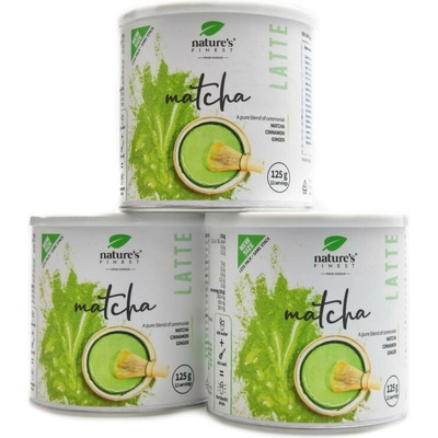 Natures Finest Nutrisslim Matcha Latte BIO 3 x 125 g
