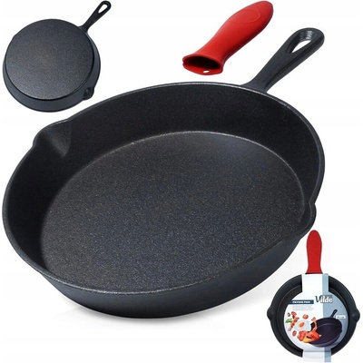 Litinová pánev se silikonovou rukojetí pro indukci CAST LINE 25 cm VILDE