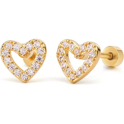 Mabell Dámske náušnice z chirurgickej ocele SASKIA SK221CD5082-GC45