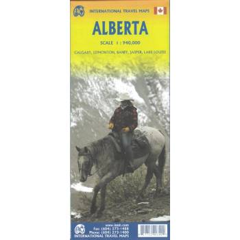 mapa Alberta 1:945 000