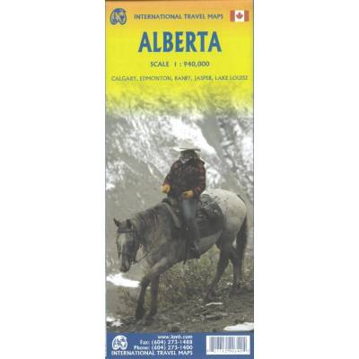 mapa Alberta 1:945 000