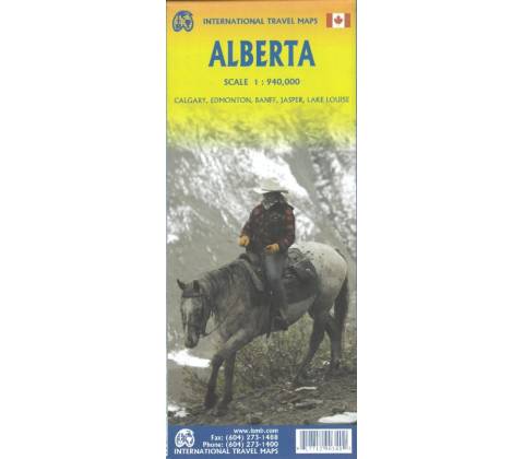 mapa Alberta 1:945 000