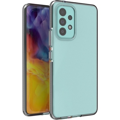 HQWear Кейс с цветна рамка Spring Case за Samsung Galaxy A73, TPU, черен (9145576244234)