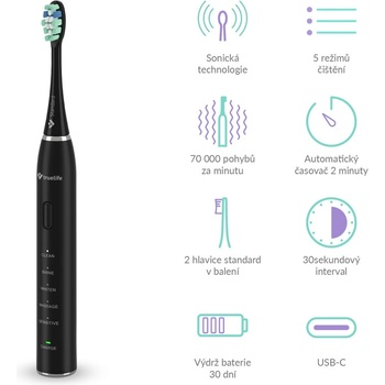 TrueLife SonicBrush Clean70 UV Black