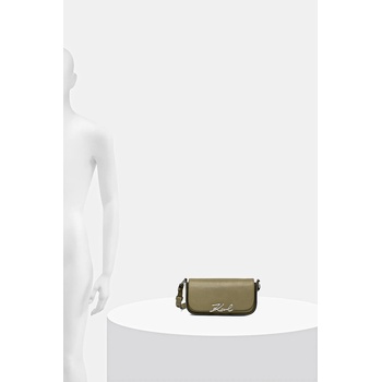 KARL LAGERFELD Кожена чанта Karl Lagerfeld K/SIGNATURE (A1W30039)