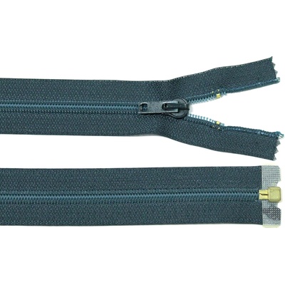 Spirálový zip no.5 rozepínací 60cm - více barev color: 624 petrolejová
