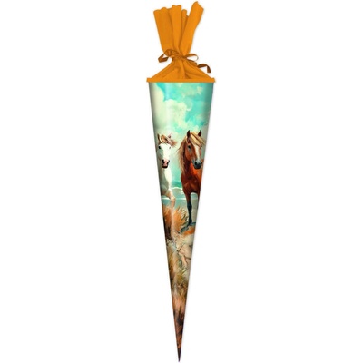 TOPPOINT kornout na sladkosti Koně 35 cm