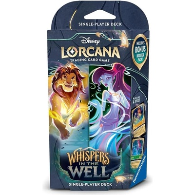 Ravensburger Disney Lorcana TCG: Whispers in the Well Starter Deck - Simba & Megara (RAVE11090000-2)