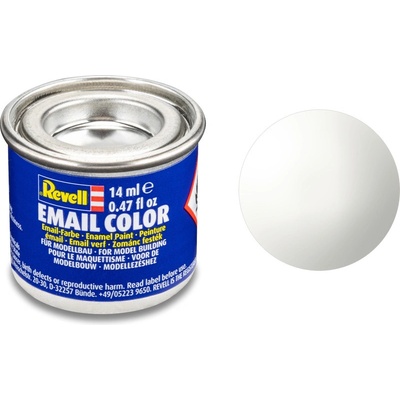 Revell emailová farba #4 biela lesklá 14ml