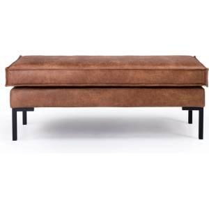Scandic Кафява табуретка от изкуствена кожа Rate - Scandic (15212SN BROWN)