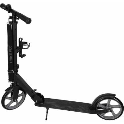 Trike Fix Градска тротинетка Trike Fix, сгъваема, с 200 мм колела, черна и сива (KX2807)