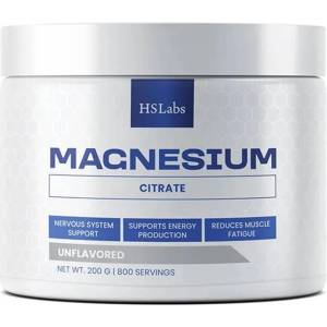 HS Labs Magnesium Citrate, неовкусен, 200 g, HS Labs (HS0716)