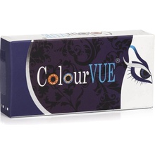 MaxVue Colour Big Eyes Pretty Hazel trojmesačné nedioptrické 2 ks