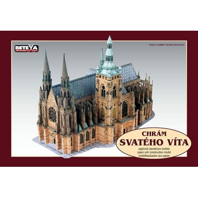 Chrám Svatého Víta vystřihovánky