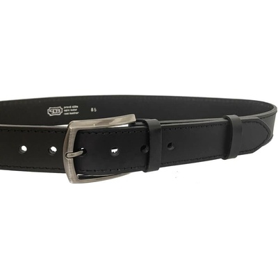 Belts 36-60-1PR kožený opasek černý