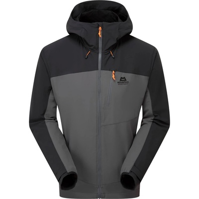 Mountain Equipment Мъжко софтшел яке Mountain Equipment Frontier Jacket Softshell jacket - Anvil Grey / Black - размер XL (003-3274-0114)