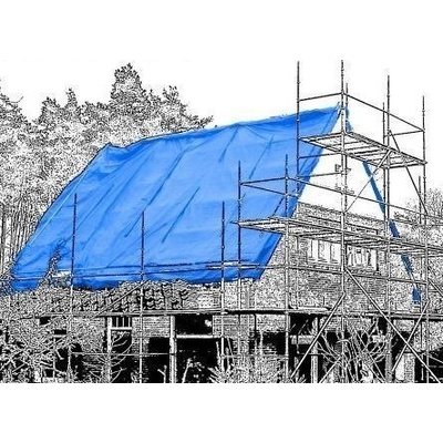 Mikel krycí plachta s oky, PE 10 x 15 m 230 g/m² 3129341