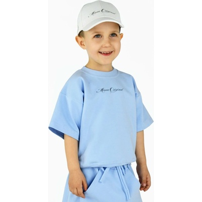 Mikina s krátkym rukávom Citróny čierna