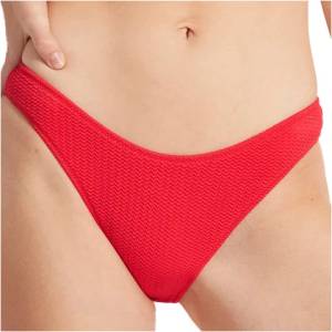 Seafolly Дамско бикини долнище Seafolly Women's Sea Dive High Cut Pant Bikini bottom - Chilli Red - размер 40 (EU) (150-2463-1315)