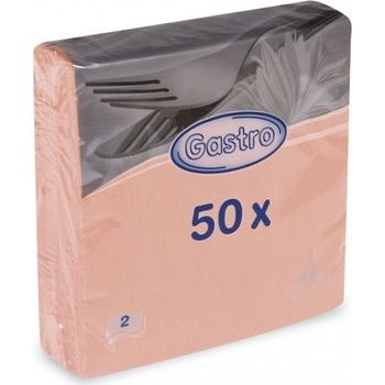 WIMEX servítky 2V apricot 33x33 50ks