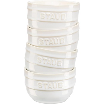 Staub Мини формички за печене XS-Minis 200 мл слонова кост 4 бр (40508-157-0)