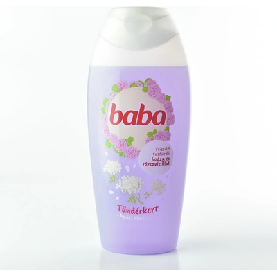 Baba sprchový gél Baza a Ružová voda 400 ml