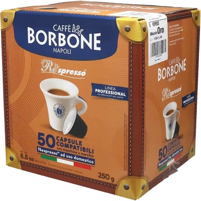 Caffé Borbone Kávové kapsle Caffe Borbone Miscela Oro do Nespresso 50 ks