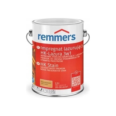 Impregnace na dřevo Remmers HK-Lazura 0,75 l grafitová