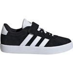 adidas Детски маратонки adidas Kid's VL Court 3.0 EL Sneakers - Core Black / FTWR White / Core Black II - размер 28 (EU) (702-3741-1012)