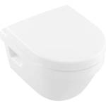 Villeroy & Boch Architectura - Висяща тоалетна „Compact със седалка „SoftClosing, „DirectFlush, алпийско бяло 4687HR01 (4687HR01)
